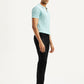 Men's Redloop 511 Black Slim Fit Mid Rise Jeans - Side View
