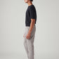 Men's 505 Grey Straight Fit Mid Rise Corduroy Cargos - Side View