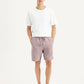 Men's Mauve Regular Fit Shorts - 8c7b1ba0-bad7-401b-ab79-f3e6ff0daeec View