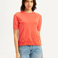 Women's Printed Regular Fit T-Shirt - Front View