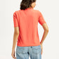 Women's Printed Regular Fit T-Shirt - back View