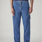 Men's 568 Indigo Loose Fit Mid Rise Cargos - Front View