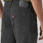 Men's 568 Black Loose Fit Mid Rise Cargos - 20 View