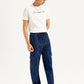 Men's Tapered Dark-Blue Cargo Jogger Jeans