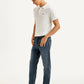 Men's 511 Blue Slim Fit Mid Rise Jeans - Side View