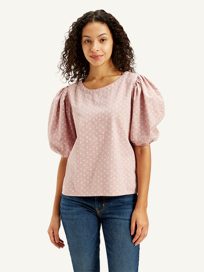 Women's Printed Regular Fit Top