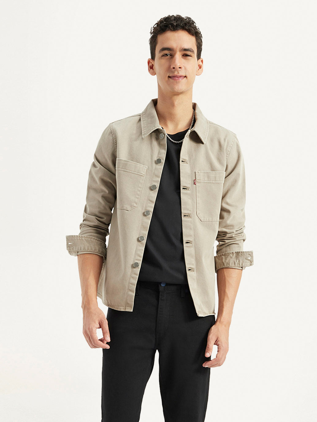 Men's Solid Regular Fit Shirt - Styleshot View