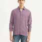 Men's Solid Slim Fit Shirt - Front View