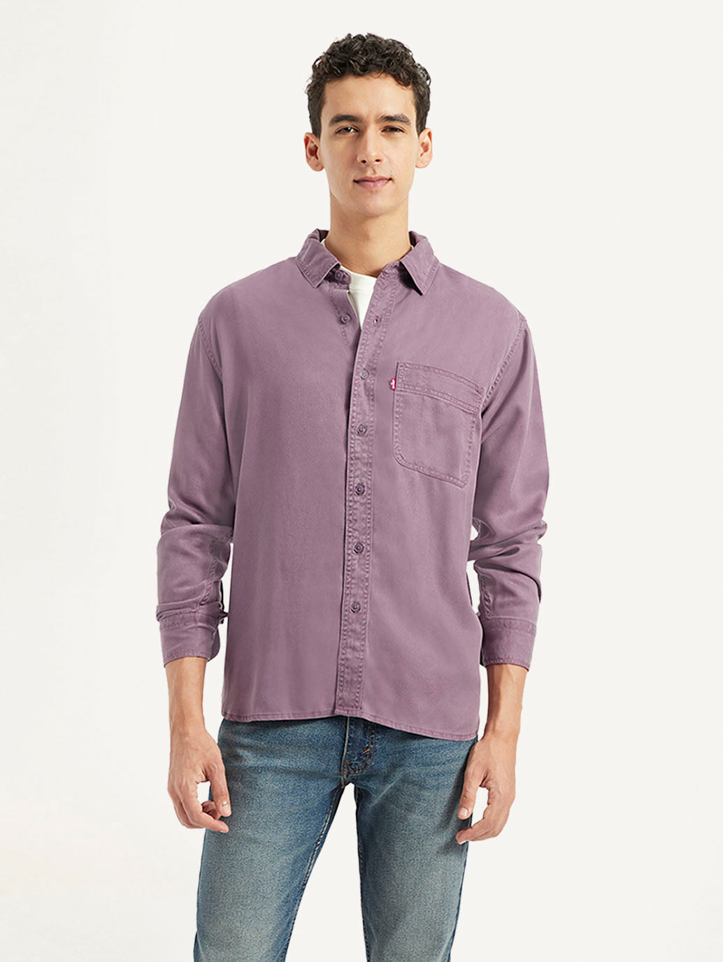 Men's Solid Slim Fit Shirt
