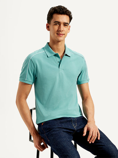 levi's Men's Typographic Print Slim Fit Polo T-Shirt-picture-20