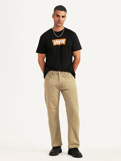 Men's 541 Khaki Athletic Tapered Fit Mid Rise Selvedge Chinos-image-38
