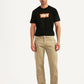 Men's 541 Khaki Athletic Tapered Fit Mid Rise Selvedge Chinos - Front View