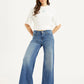 Women's 318 Blue Flared Fit High Rise Jeans - b8a2f2df-fd36-4547-b1b8-2dceb8b35f84 View