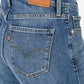 Women's 318 Blue Flared Fit Mid Rise Jeans - detail View
