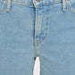 Women's 318 Light Blue Wide Leg Fit Mid Rise Jeans - detail View
