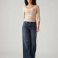 Women's 318 Blue Shaping Wide Leg Fit Mid Rise Jeans - ce68eac8-dc2c-4977-b656-6c4e7187b149 View