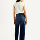 Women's Redloop Mile High Wide Leg Fit High Rise Jeans - Back View