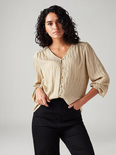 levi's Women's Textured Regular Fit Top-picture-21