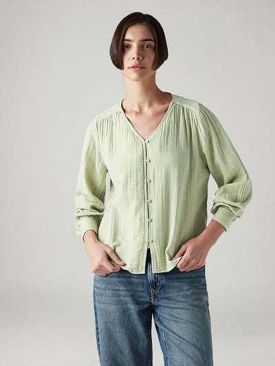 Women's Embroidered Regular Fit Shirt