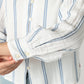 Women's Striped Relaxed Fit Top - Detail View