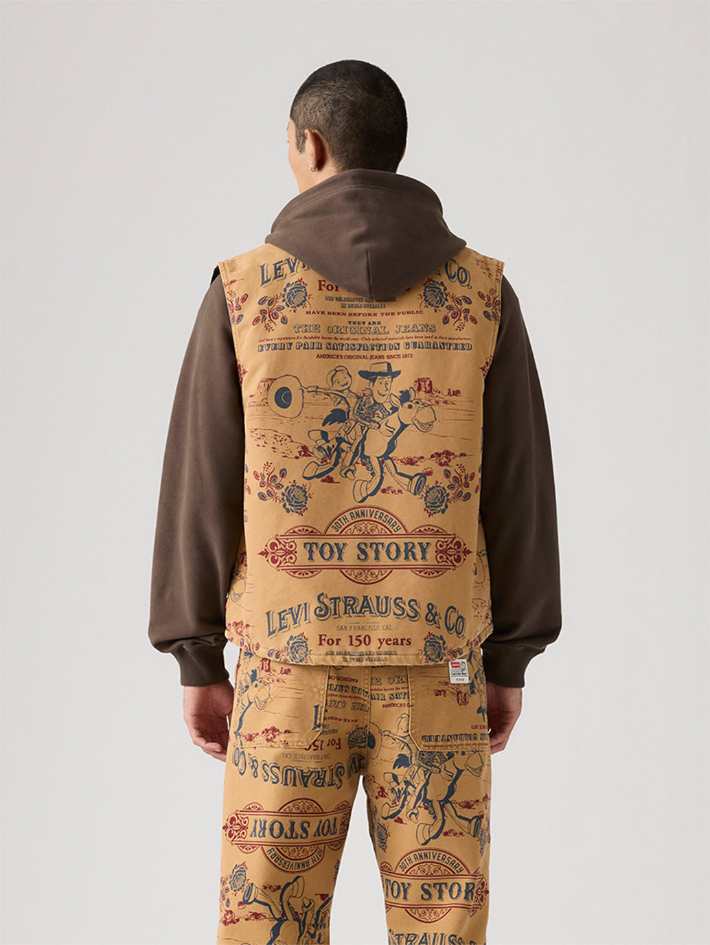 Levi's® x Toy Story Men's Vest - Back View