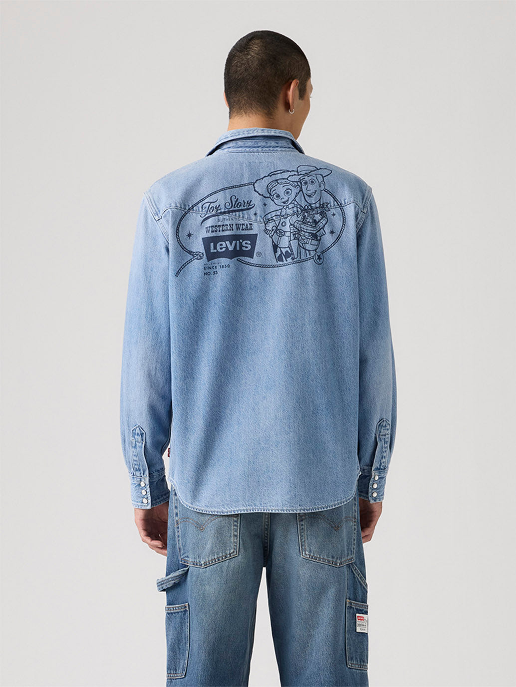 Levi's® x Toy Story Men's Western Shacket - Back View