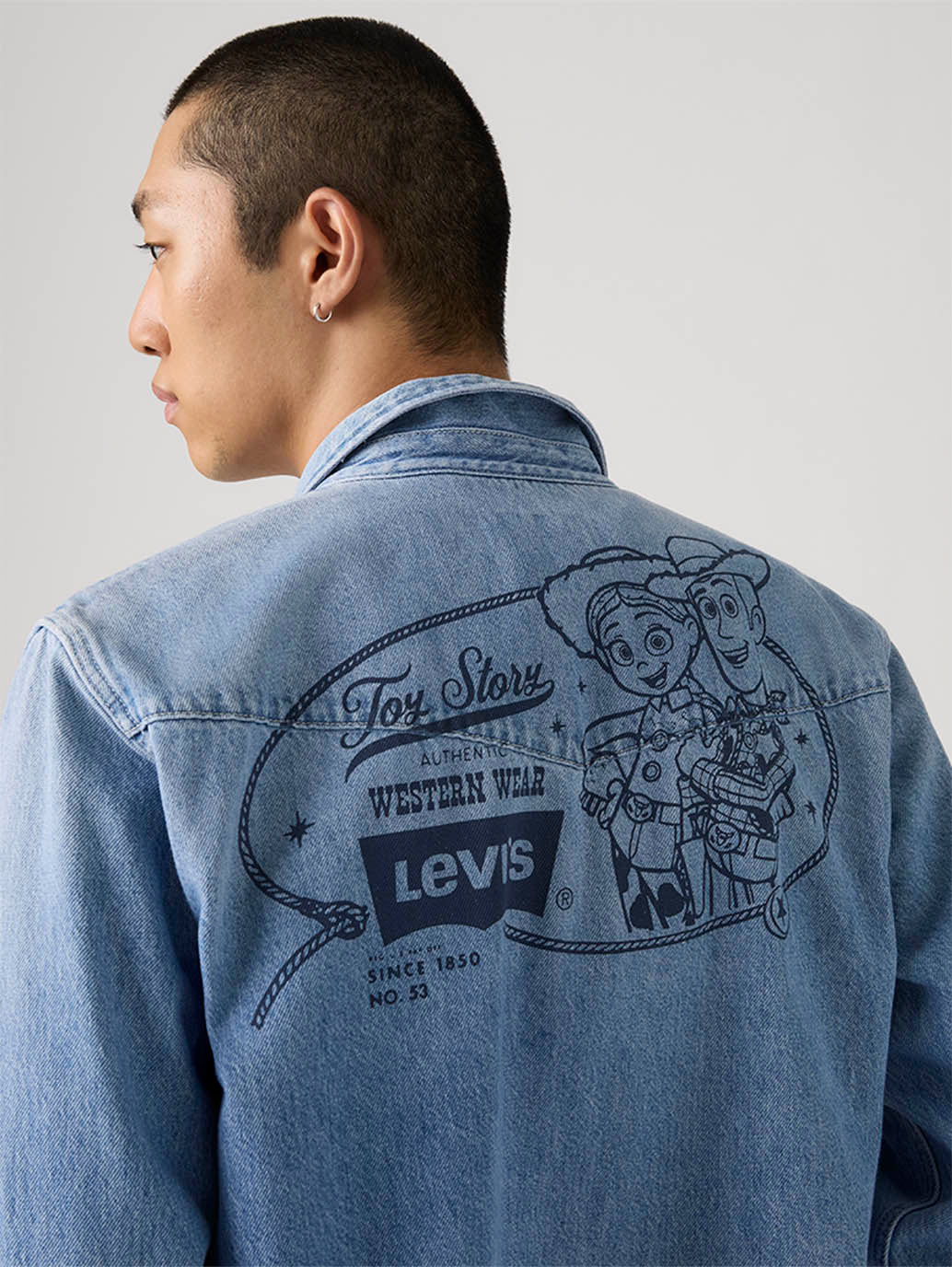 Levi's® x Toy Story Men's Western Shacket - Detail View