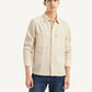 Men's Self Design Relaxed Fit Shirt - Front View