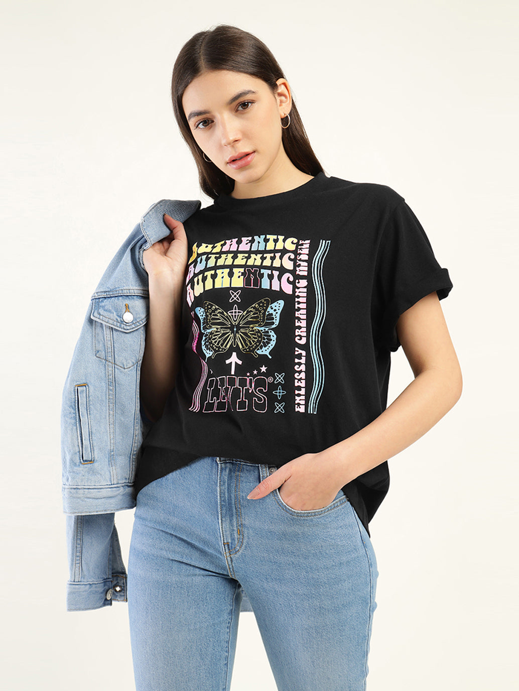 Women's Graphic Oversized T-Shirt