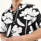 Men's Floral Print Camp Shirt - 7962313b-67a0-4a2b-8da0-50ee88636315 View