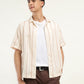 Men's Striped Spread Collar Shirt - Styleshot View