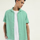 Men's Striped Spread Collar Shirt - Styleshot View