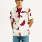 Men's Abstract Multi Color Camp Shirt - Styleshot View