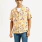 Men's Floral Multi Color Camp Shirt - Styleshot View