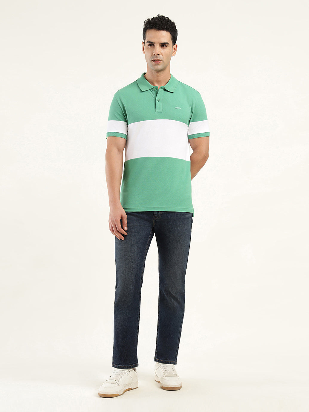 Men's Colorblock Polo T-Shirt - de381ec7-eefe-4b9b-985c-50bab92d35cc View