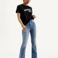 Women's 726 Med Indigo Flared Fit High Rise Jeans - Styleshot View