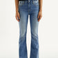 Women's 726 Med Indigo Flared Fit High Rise Jeans - Front View