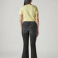 Women's 726 Black Flared Fit High Rise Jeans - 14733b7f-deb1-4d57-8272-474c036302f7 View