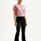 Women's 726 Black Flared Fit High Rise Jeans - Side View