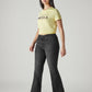 Women's 726 Black Flared Fit High Rise Jeans - dc46cf67-f446-4e91-bfc0-cbd50f1c0773 View