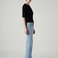 Women's 726 Light Indigo Flared Fit High Rise Jeans - Side View