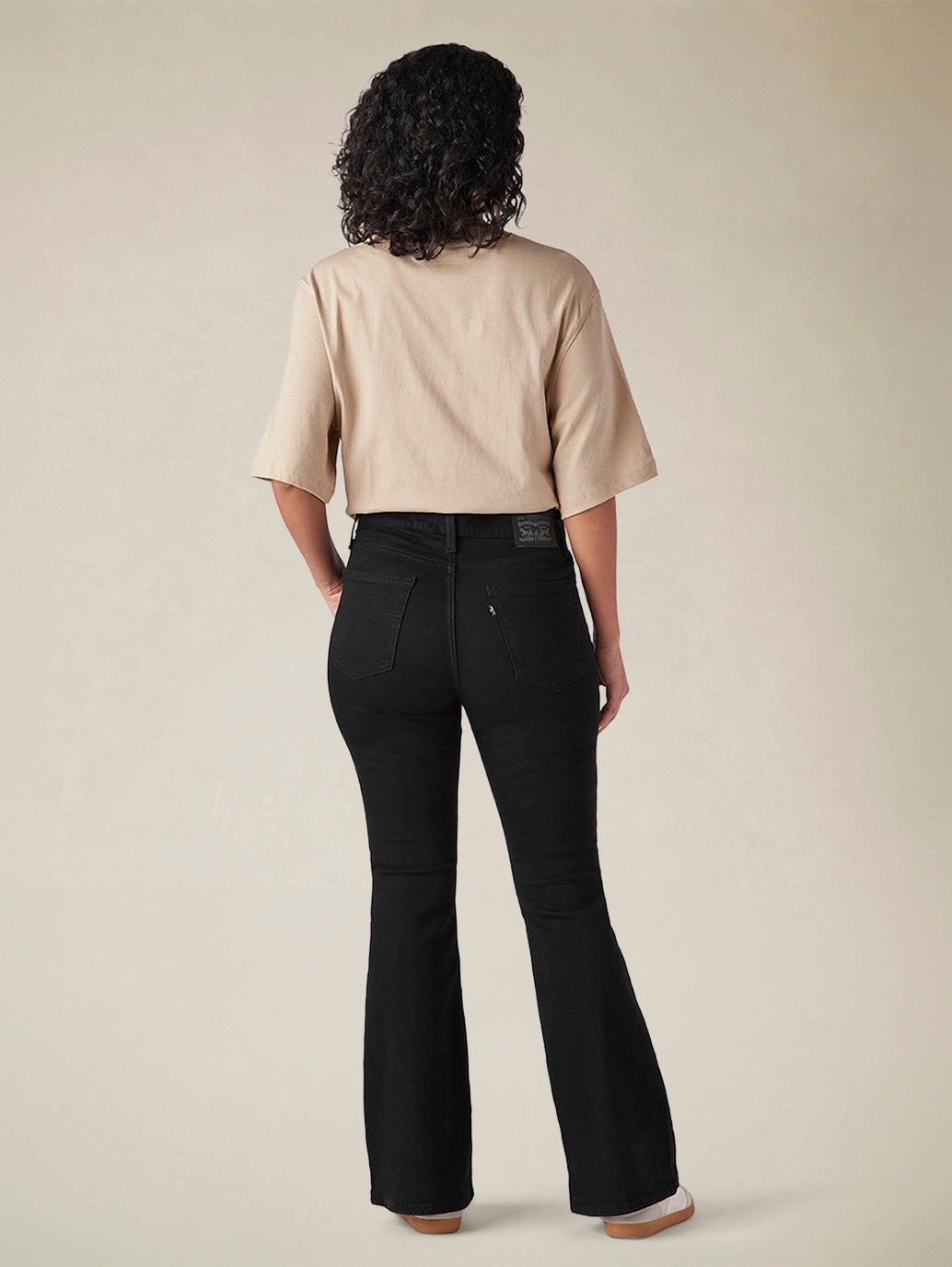 Womens 726 High Rise Flared Fit Cotton Stretch blend Jeans - 13168e93-48d3-42a0-ac17-01ce7774b992 View