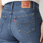 Women's 726 Indigo Flared Fit High Rise Jeans - Detail View