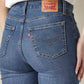 Women's 726 Indigo Flared Fit High Rise Jeans - f67d22dc-ae96-4fdc-947f-11fc18a548a2 View