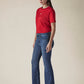 Women's 726 Indigo Flared Fit High Rise Jeans - Side View