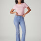 Womens 726 High Rise Flared Fit Cotton Stretch blend Jeans - Styleshot View