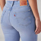Womens 726 High Rise Flared Fit Cotton Stretch blend Jeans - 20 View
