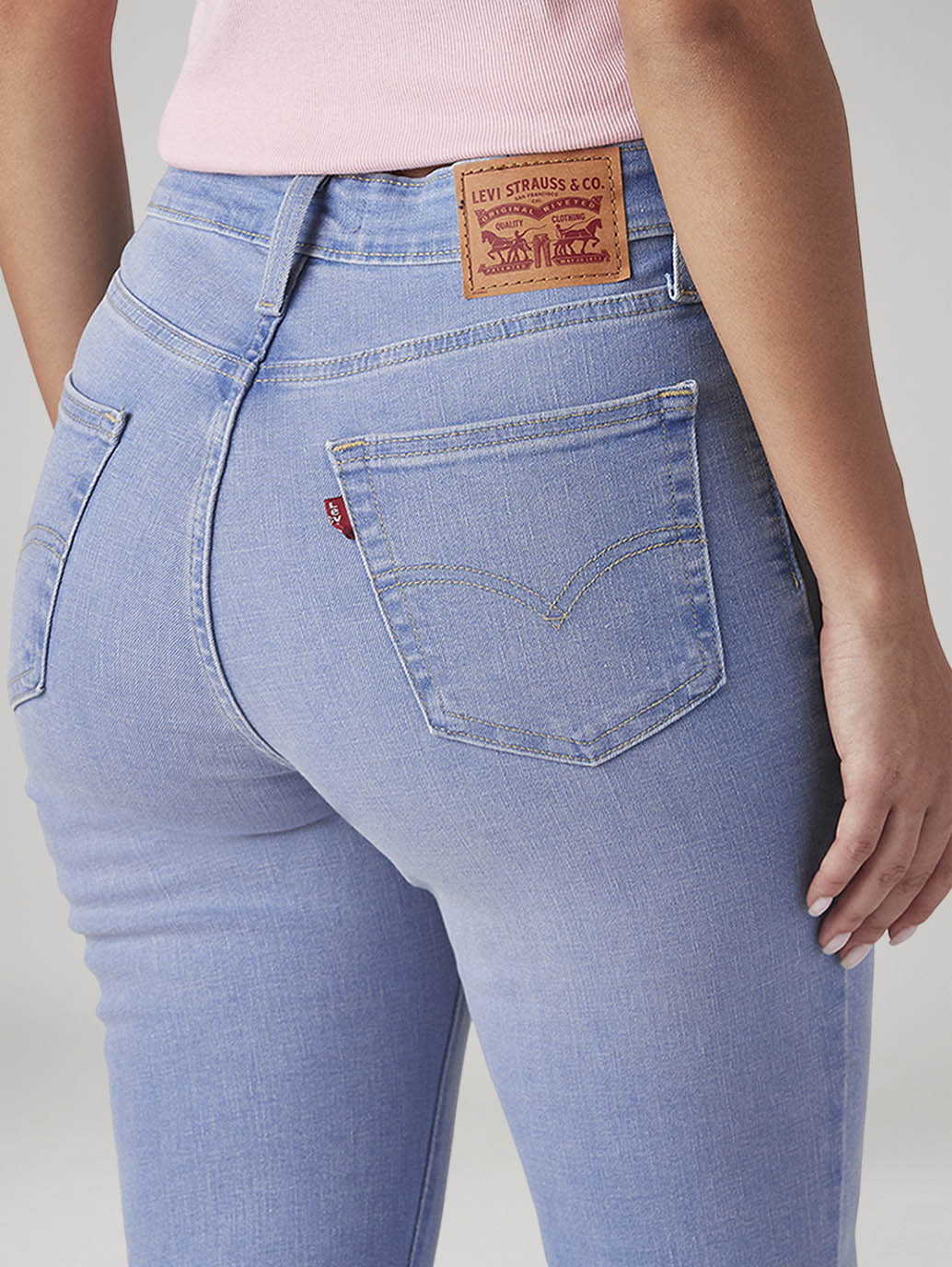Womens 726 High Rise Flared Fit Cotton Stretch blend Jeans - 20 View