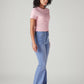 Womens 726 High Rise Flared Fit Cotton Stretch blend Jeans - Side View
