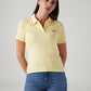 Women's Solid Yellow Slim Fit Polo Ribbed T-shirt - 0f95a9f6-fb46-45d4-8506-14ab3f35a805 View
